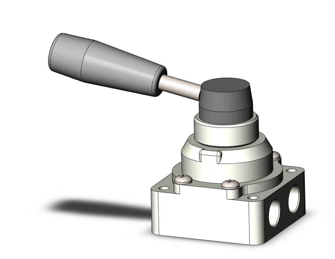 SMC VH200-02-R hand valve, reverse, VH HAND VALVE