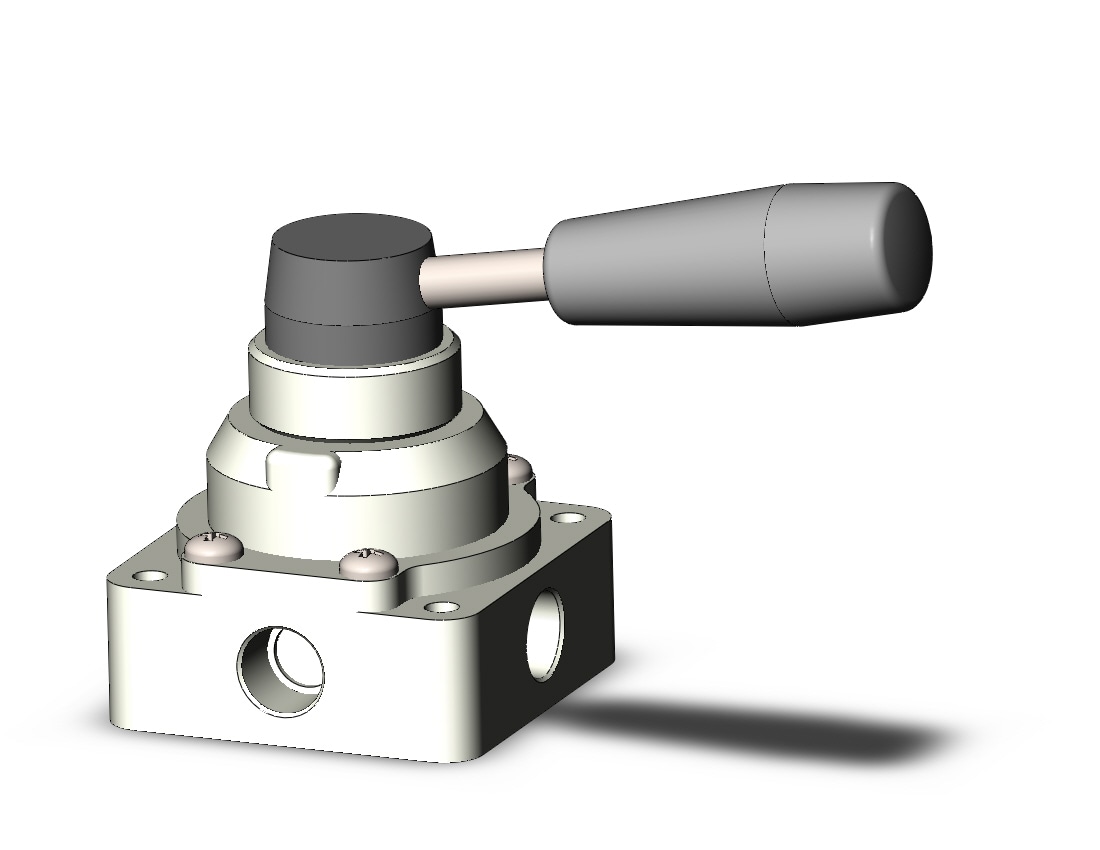 SMC VH242-02 hand valve, MECHANICAL VALVE