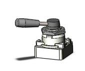 SMC VH332-N02-R hand valve, VH HAND VALVE