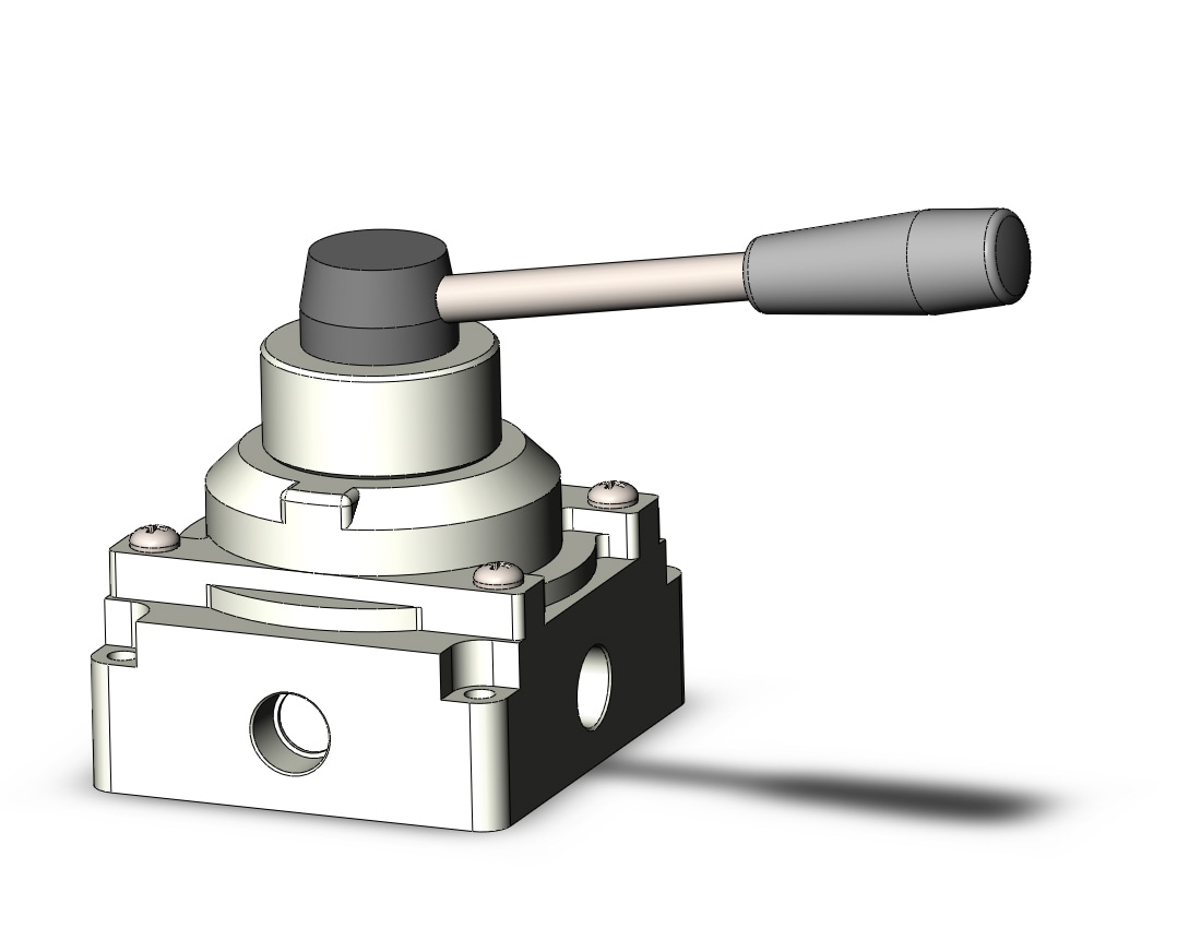 SMC VH401-03-L hand valve, VH HAND VALVE