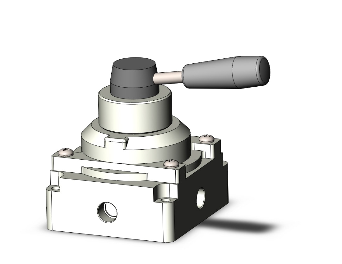 SMC VH401-F02 hand valve, MECHANICAL VALVE