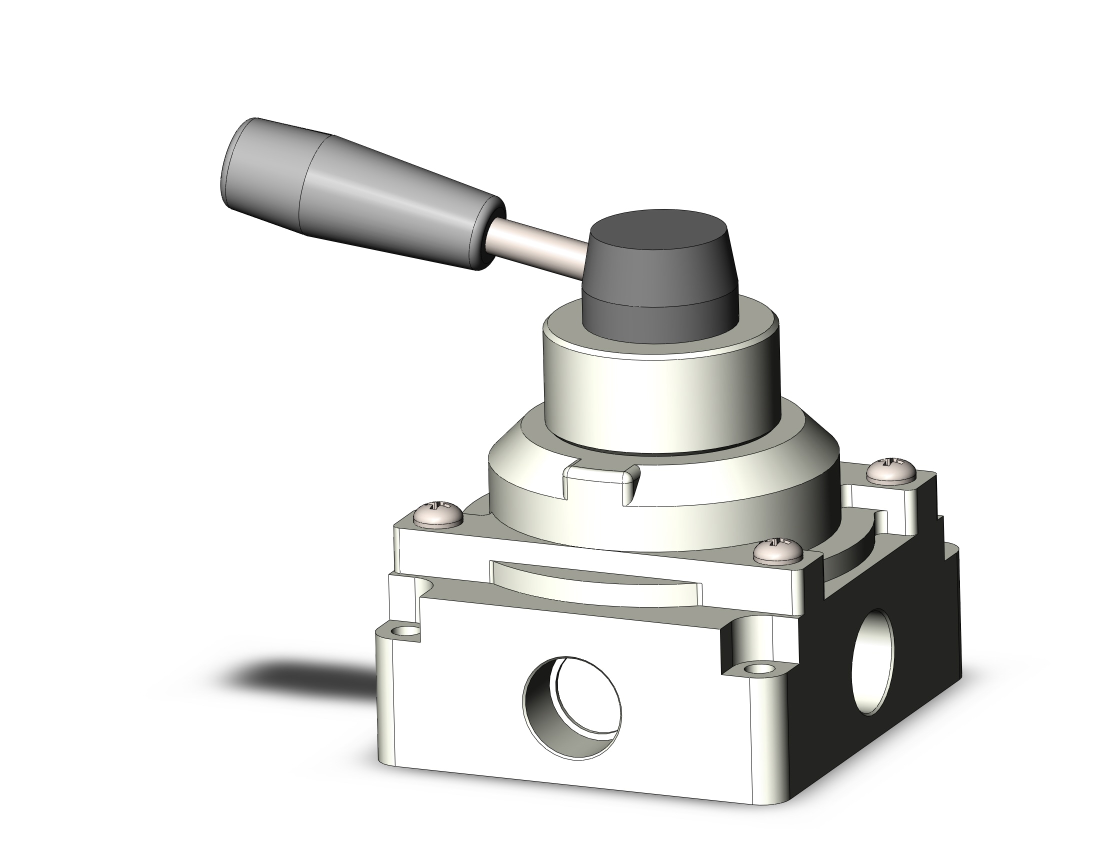 SMC VH401-F04-R hand valve, MECHANICAL VALVE