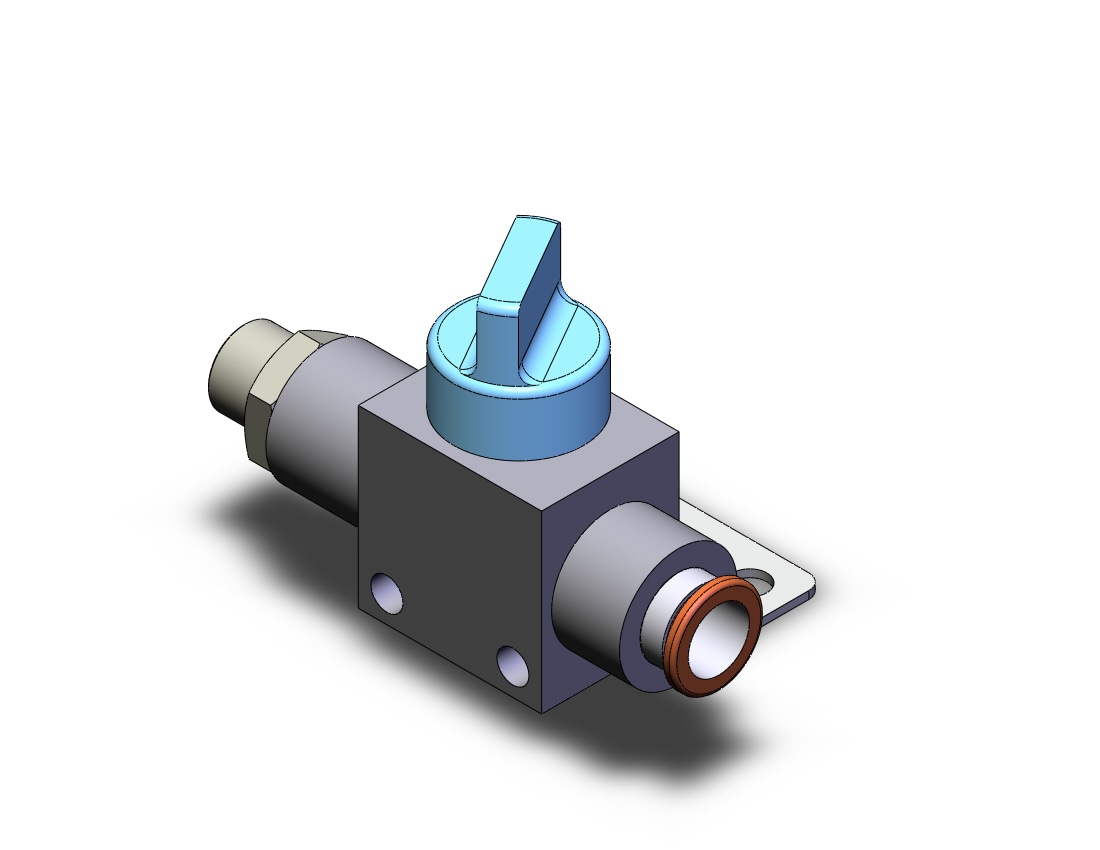 SMC VHK2-01S-08FL finger valve, VHK2 FINGER VALVE***