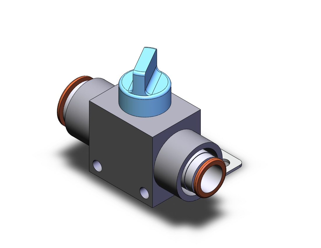 SMC VHK2-12F-10FL finger valve, VHK2 FINGER VALVE