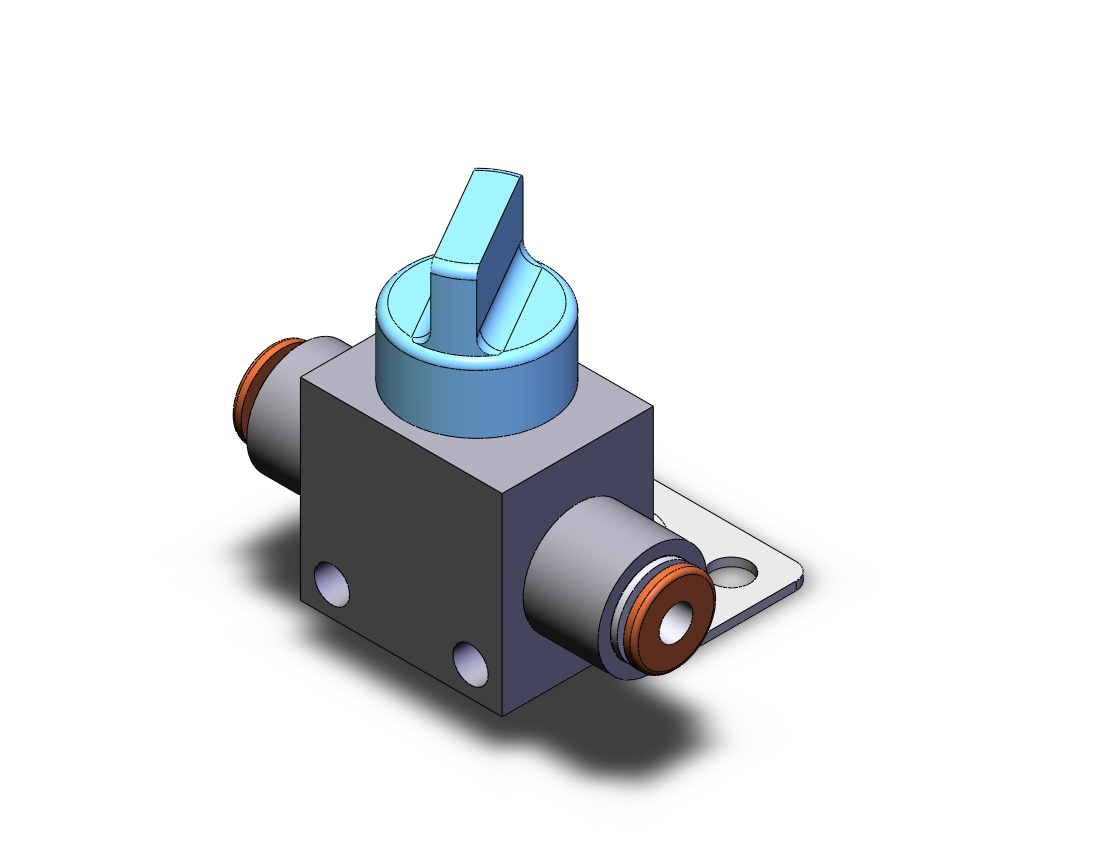 SMC VHK3-06F-04FL finger valve, VHK2 FINGER VALVE***