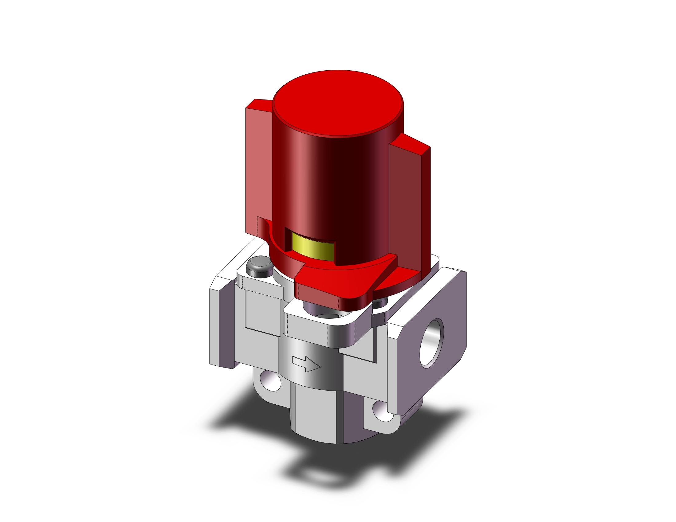 SMC VHS2510-F01B double action relief valve, MECHANICAL VALVE