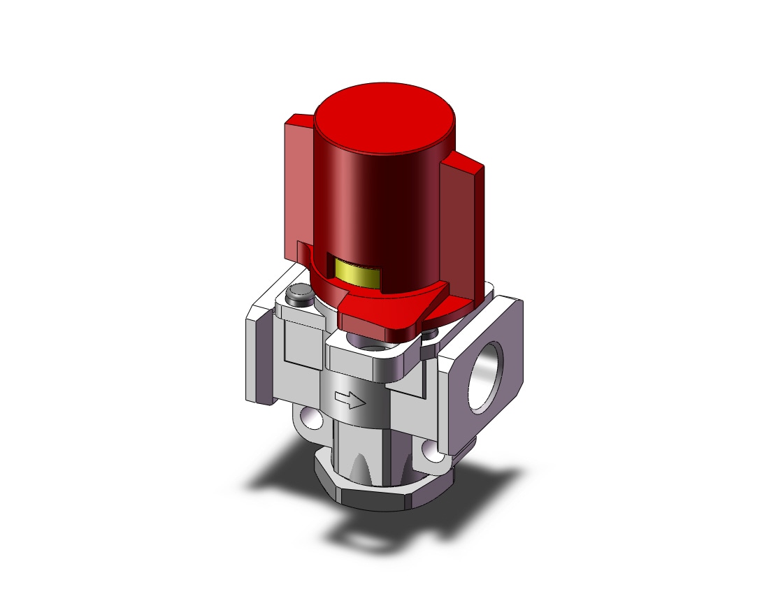 SMC VHS2510-F02A-S double action relief valve, VHS HAND VALVE