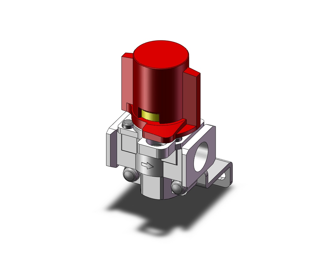 SMC VHS2510-N02A-B-Z double action relief valve, VHS HAND VALVE