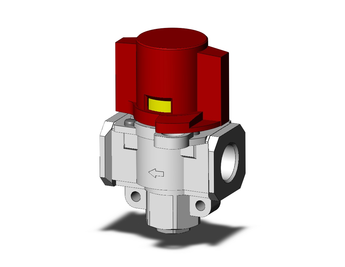 SMC VHS30-03B-S-R single action relief valve, VHS HAND VALVE