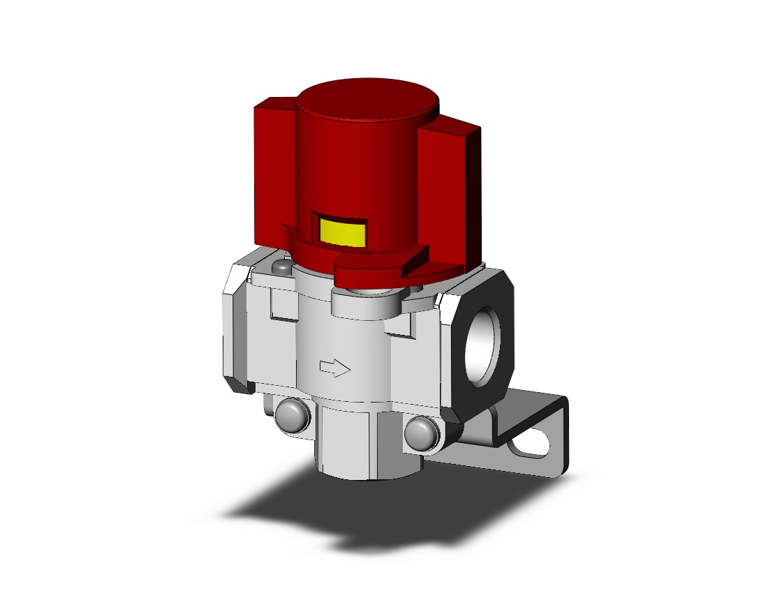 SMC VHS30-F03A-B single action relief valve, VHS HAND VALVE