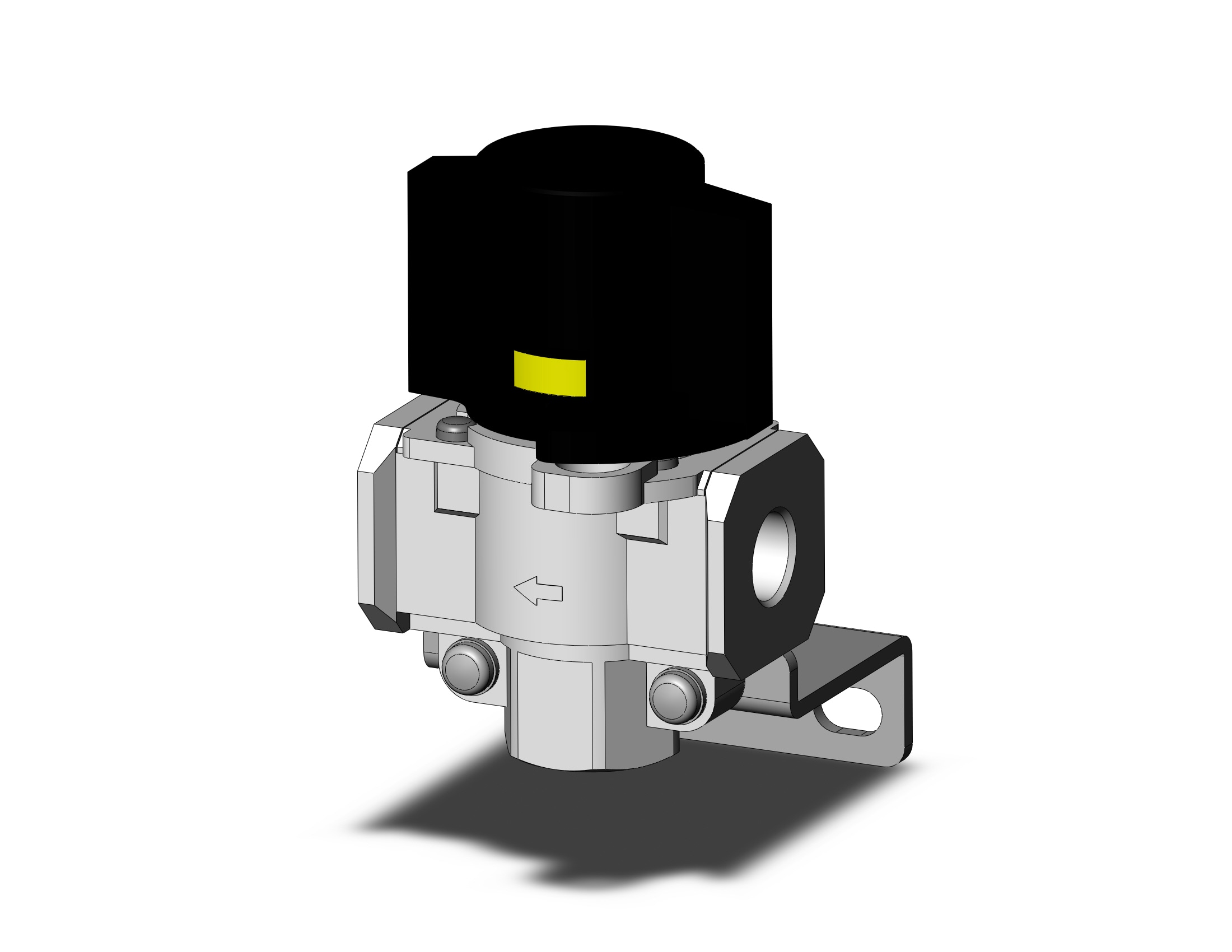 SMC VHS30-N02B-B-KRZ single action relief valve, VHS HAND VALVE