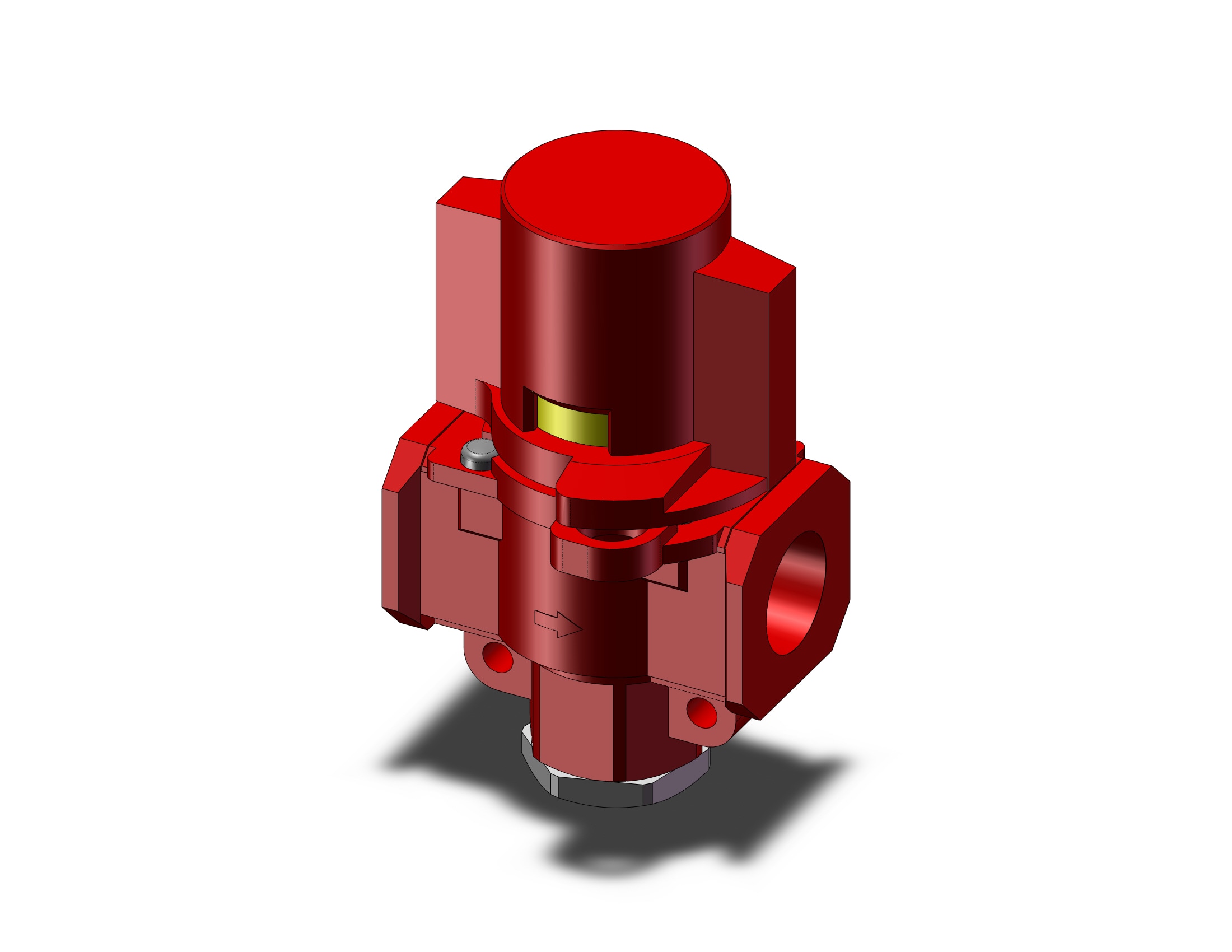 SMC VHS3510-03B-S-X1 double action relief valve, MECHANICAL VALVE