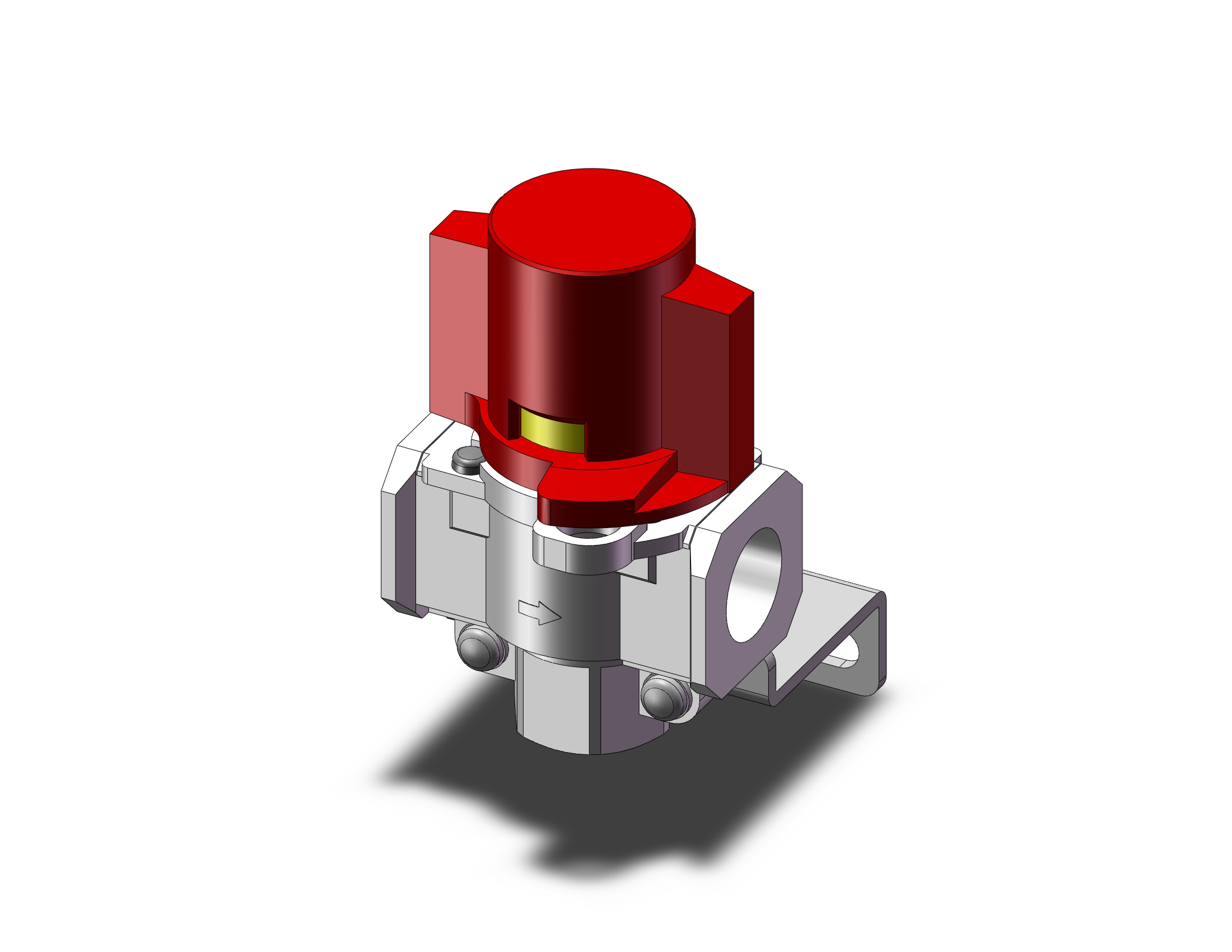 Smc Vhs3510 N03b B Z Valve 3 Port Lock Out Dbl Act Vhs Hand