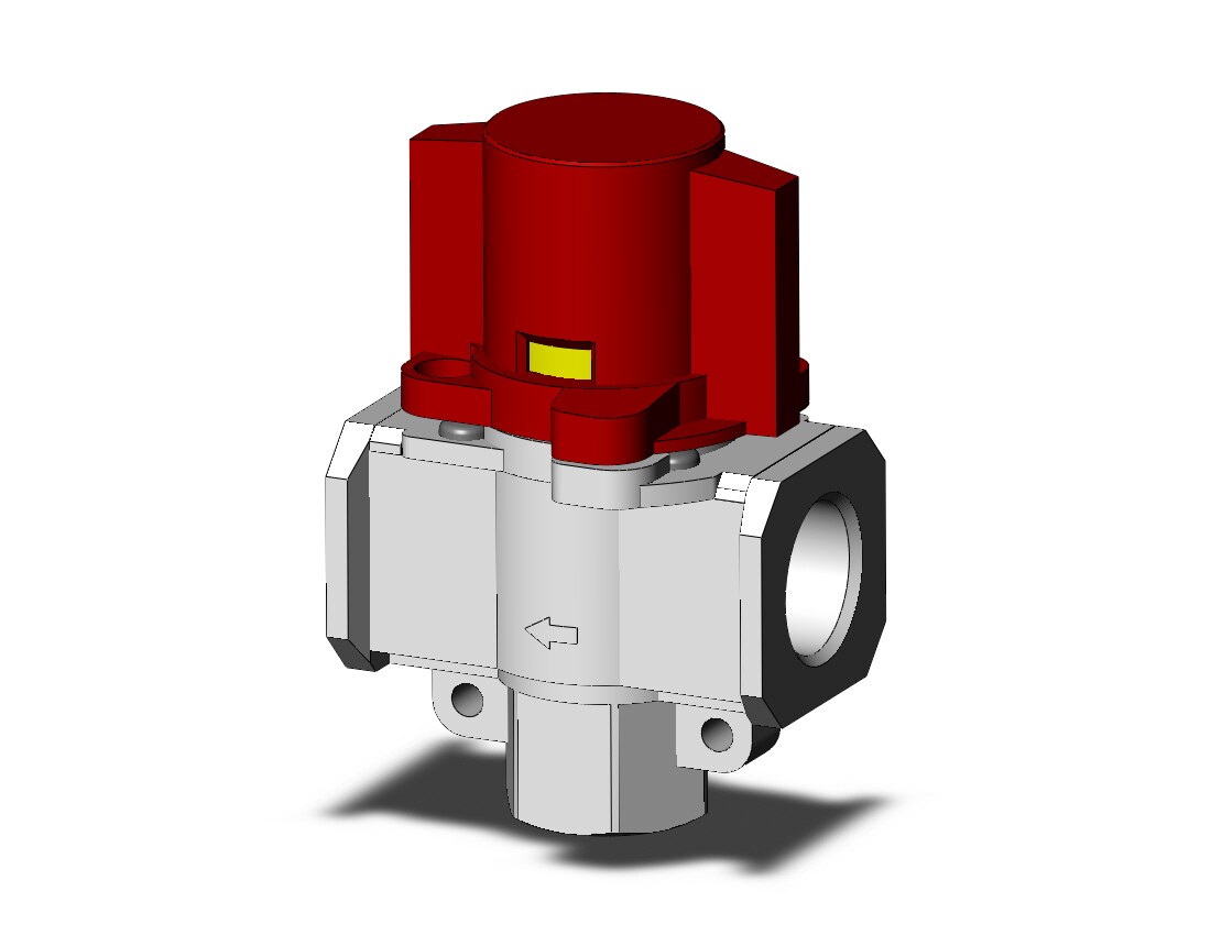 SMC VHS40-06B-R single action relief valve, VHS HAND VALVE