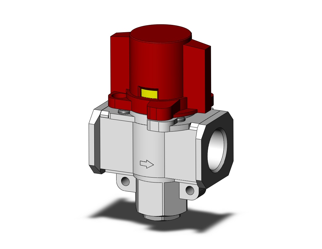 SMC VHS40-F06A-S single action relief valve, VHS HAND VALVE