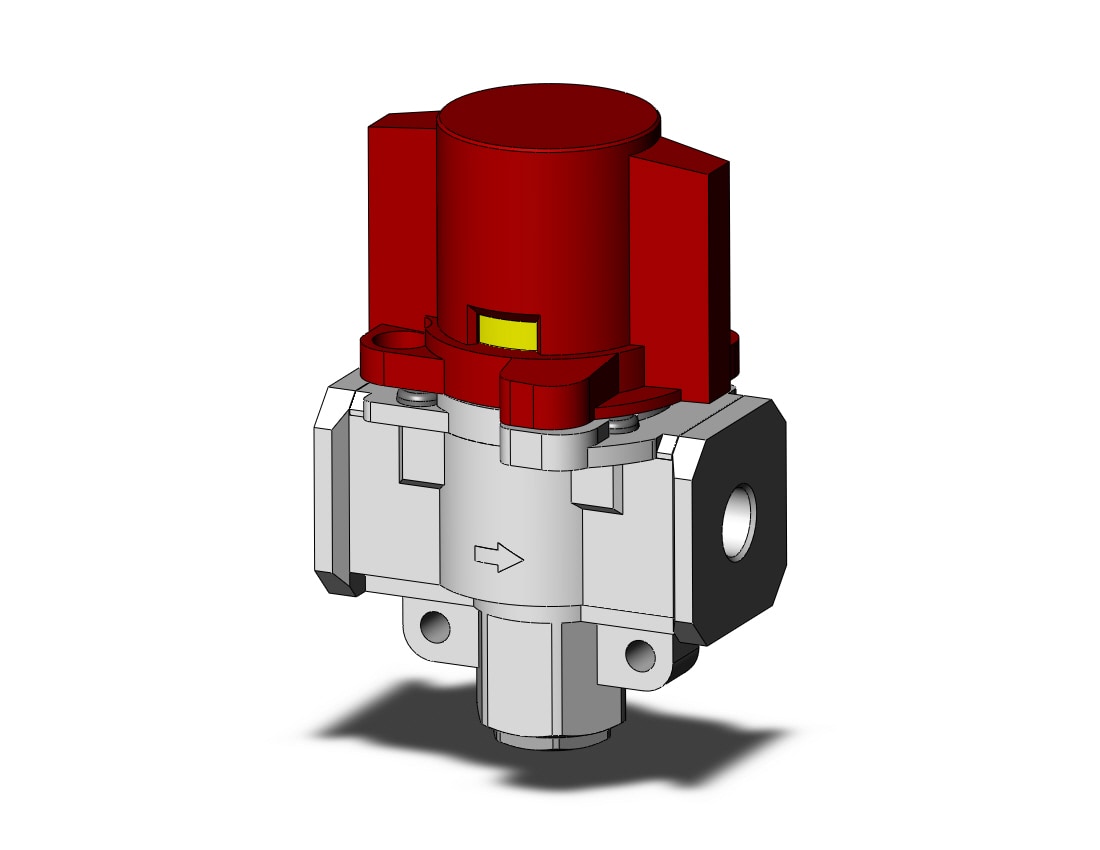 SMC VHS40-N02B-S-Z single action relief valve, VHS HAND VALVE