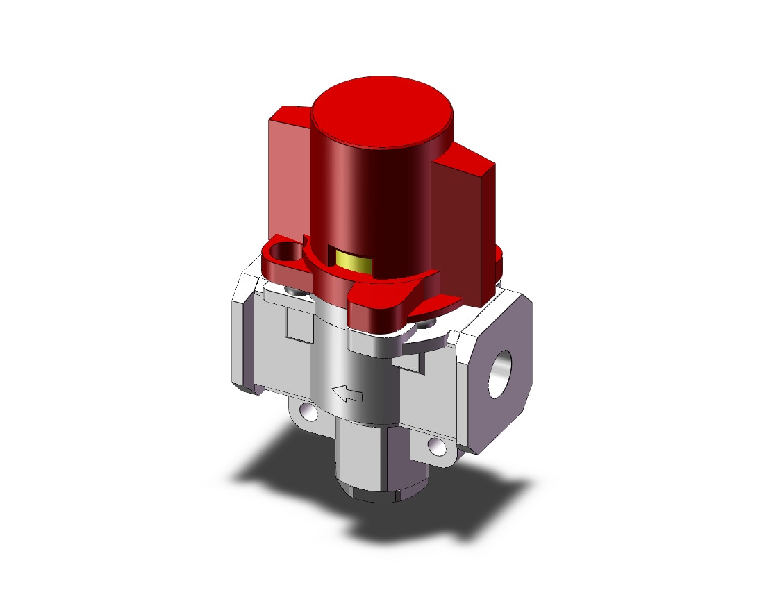 SMC VHS4510-02A-S-R double action relief valve, VHS HAND VALVE