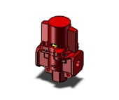 SMC VHS4510-02A-X1 double action relief valve, VHSHAND VALVE