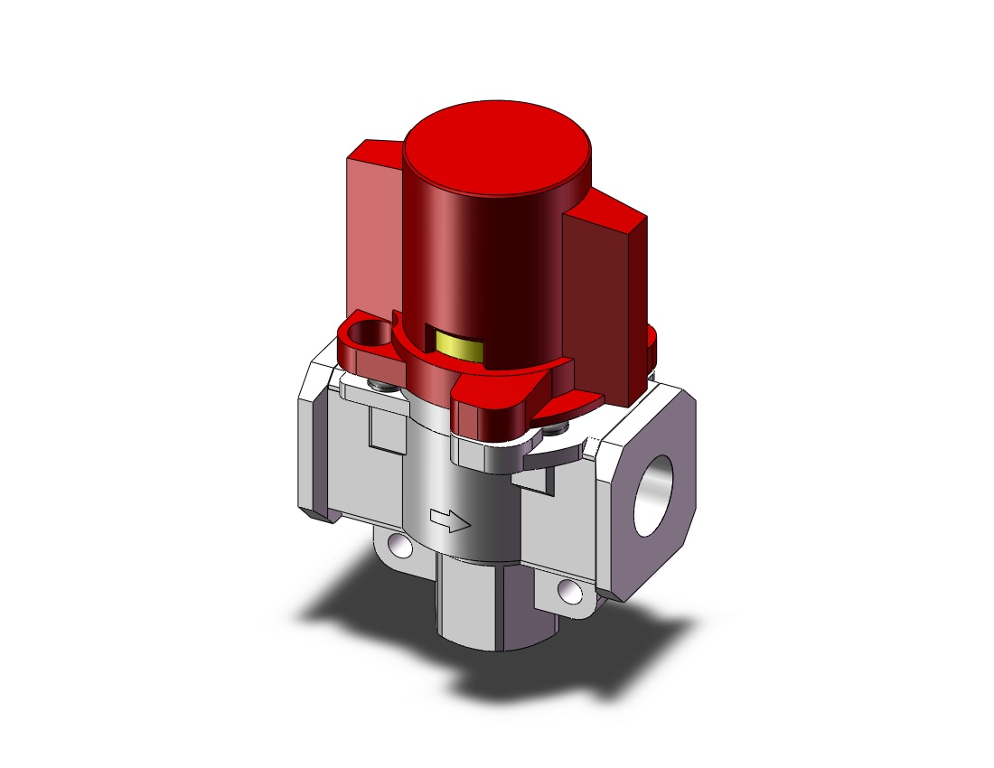 SMC VHS4510-03A double action relief valve, VHS HAND VALVE