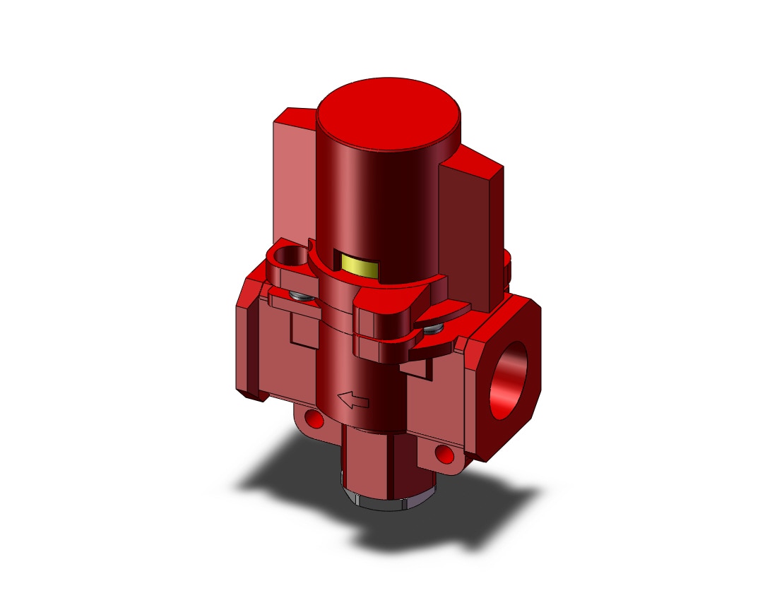 SMC VHS4510-04B-S-R-X1 double action relief valve, MECHANICAL VALVE