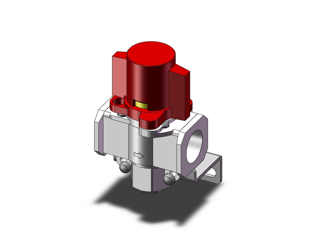 SMC VHS4510-06A-BS double action relief valve, VHSHAND VALVE