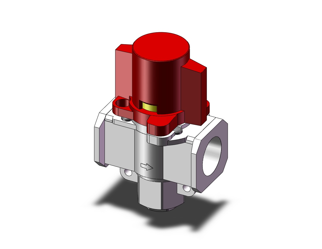 SMC VHS4510-06A-S double action relief valve, VHSHAND VALVE