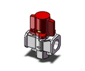 SMC VHS4510-06A double action relief valve, VHSHAND VALVE