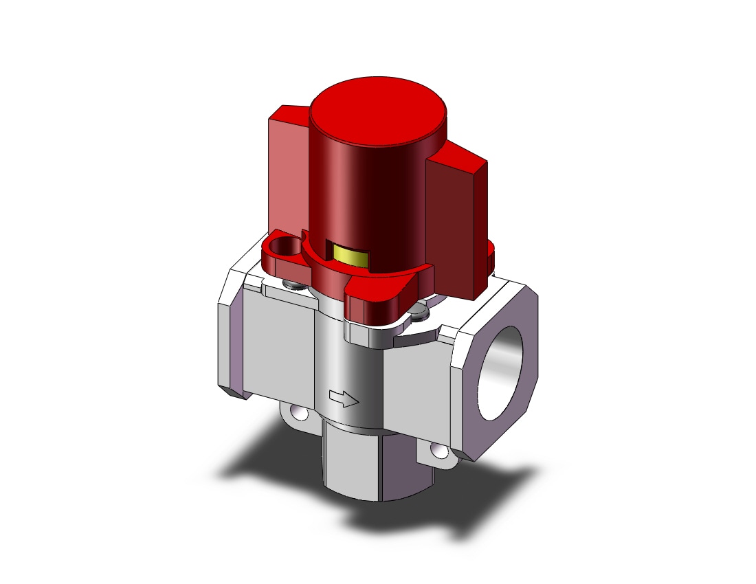 SMC VHS4510-06B double action relief valve, VHS HAND VALVE