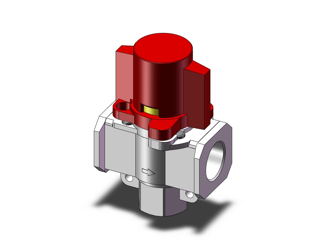 SMC VHS4510-F06B double action relief valve, VHS HAND VALVE