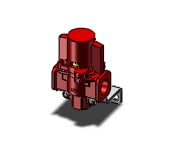 SMC VHS4510-N04B-B-Z-X1 double action relief valve, VHS HAND VALVE