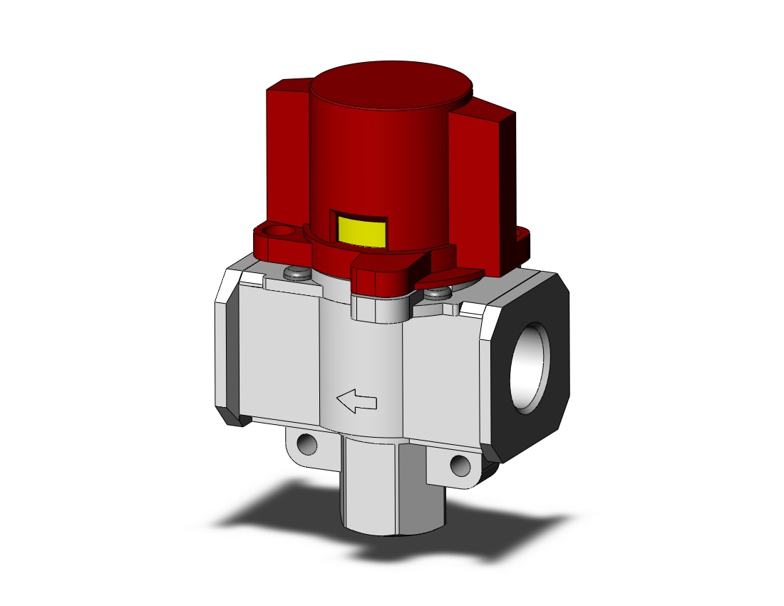 SMC VHS50-06B-R single action relief valve, VHS HAND VALVE