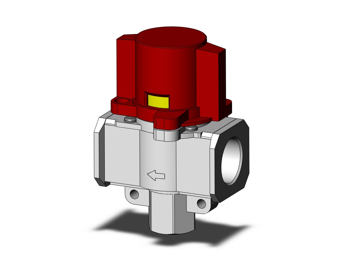 SMC VHS50-F10A-R single action relief valve, VHS HAND VALVE