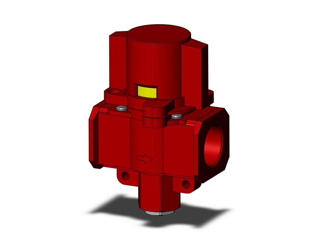 SMC VHS50-N10B-S-Z-X1 single action relief valve, VHS HAND VALVE