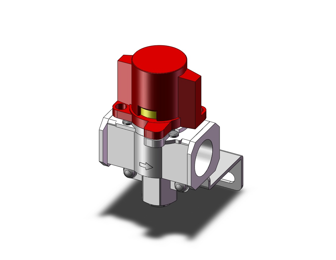 SMC VHS5510-10A-BS double action relief valve, VHS HAND VALVE