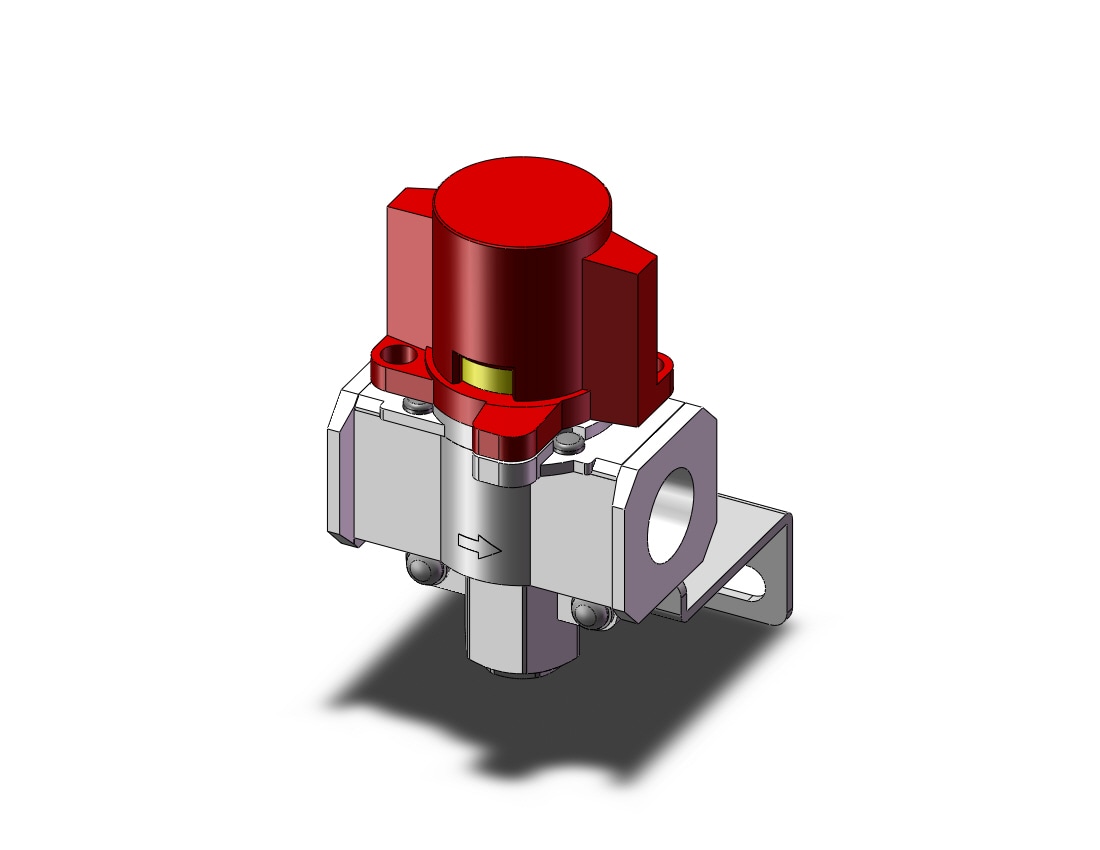 SMC VHS5510-N06B-BS-Z double action relief valve, VHS HAND VALVE