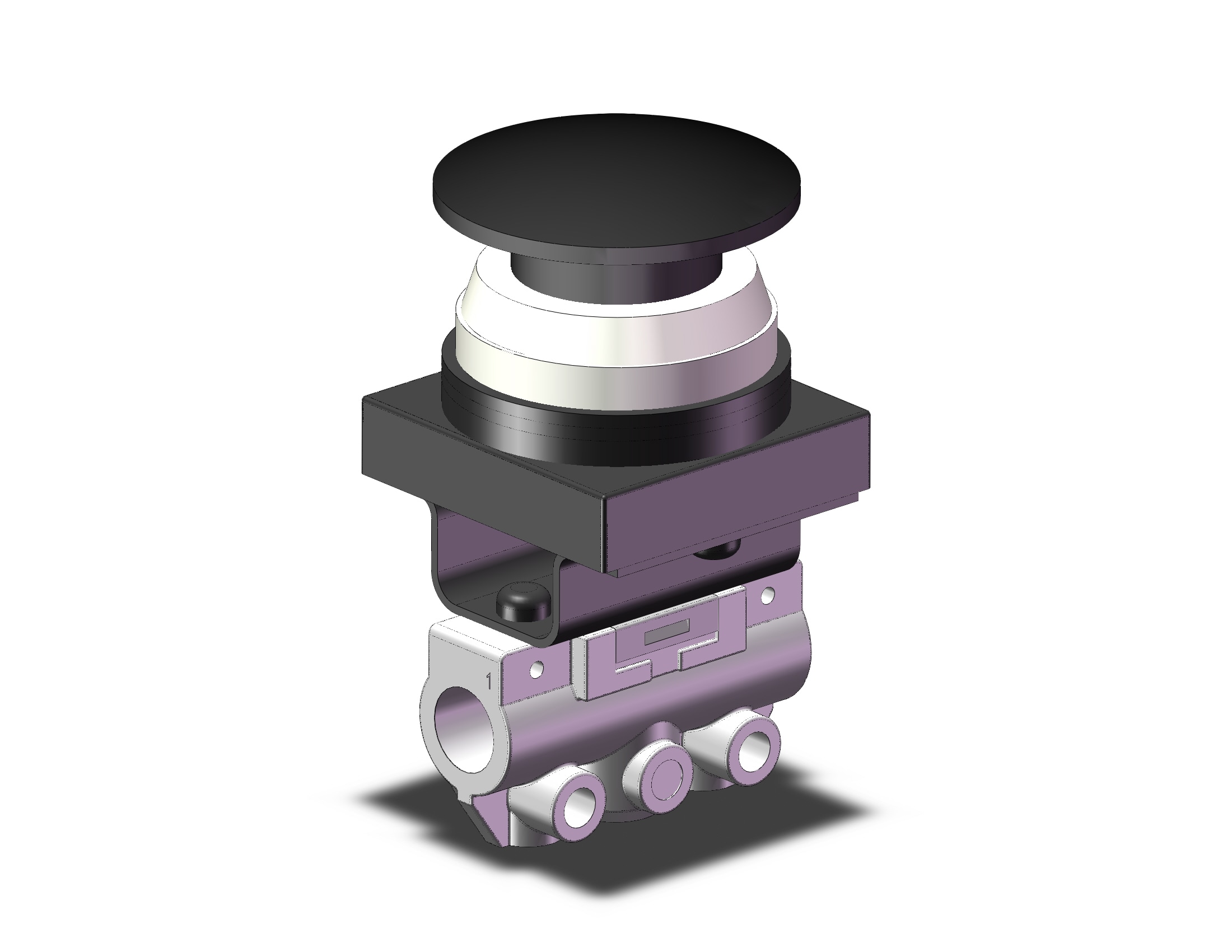 SMC VM130-01-30BA vm body pt 1/8, VM (VFM/VZM) MECHANICAL VALVE