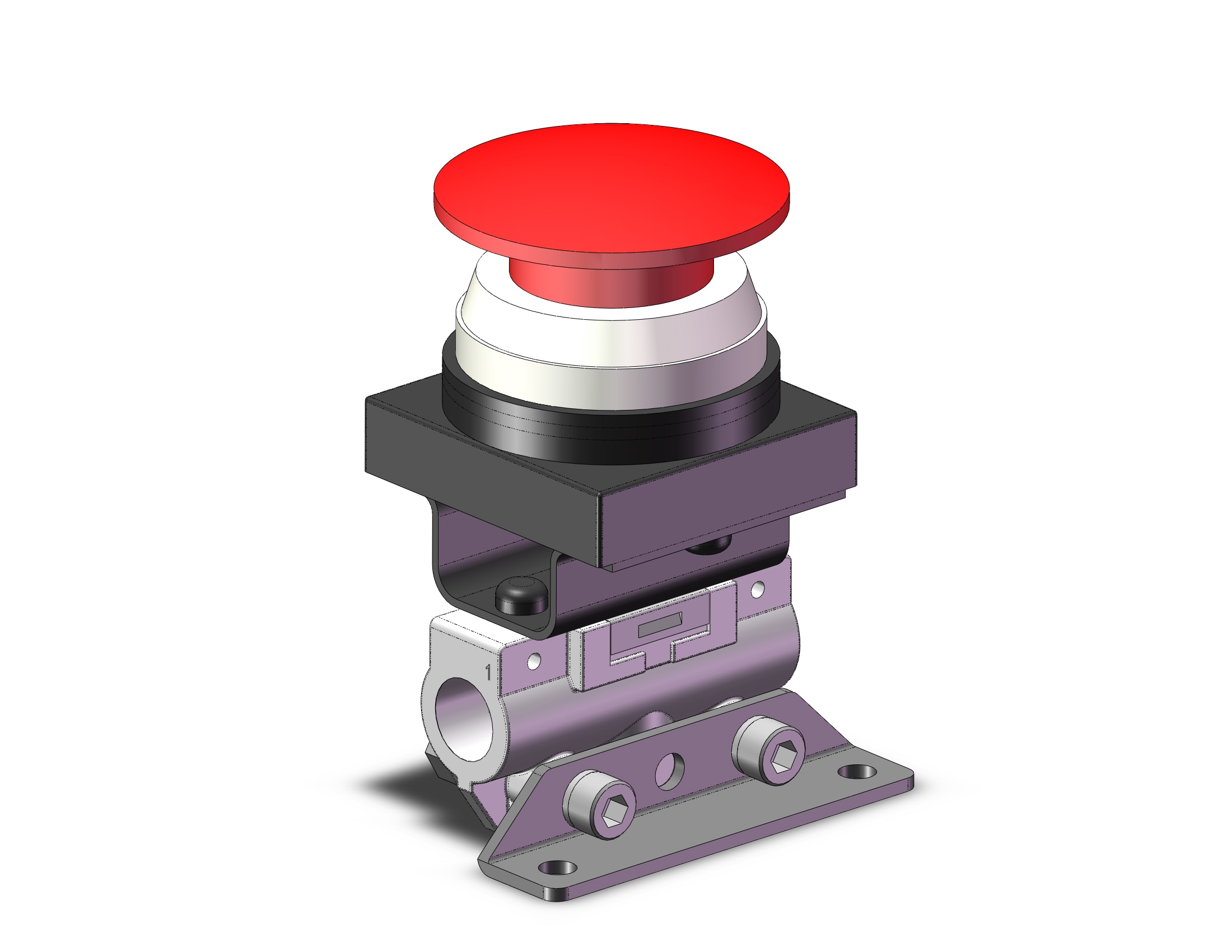 SMC VM130-01-30RA-B valve, mechl, VM (VFM/VZM) MECHANICAL VALVE