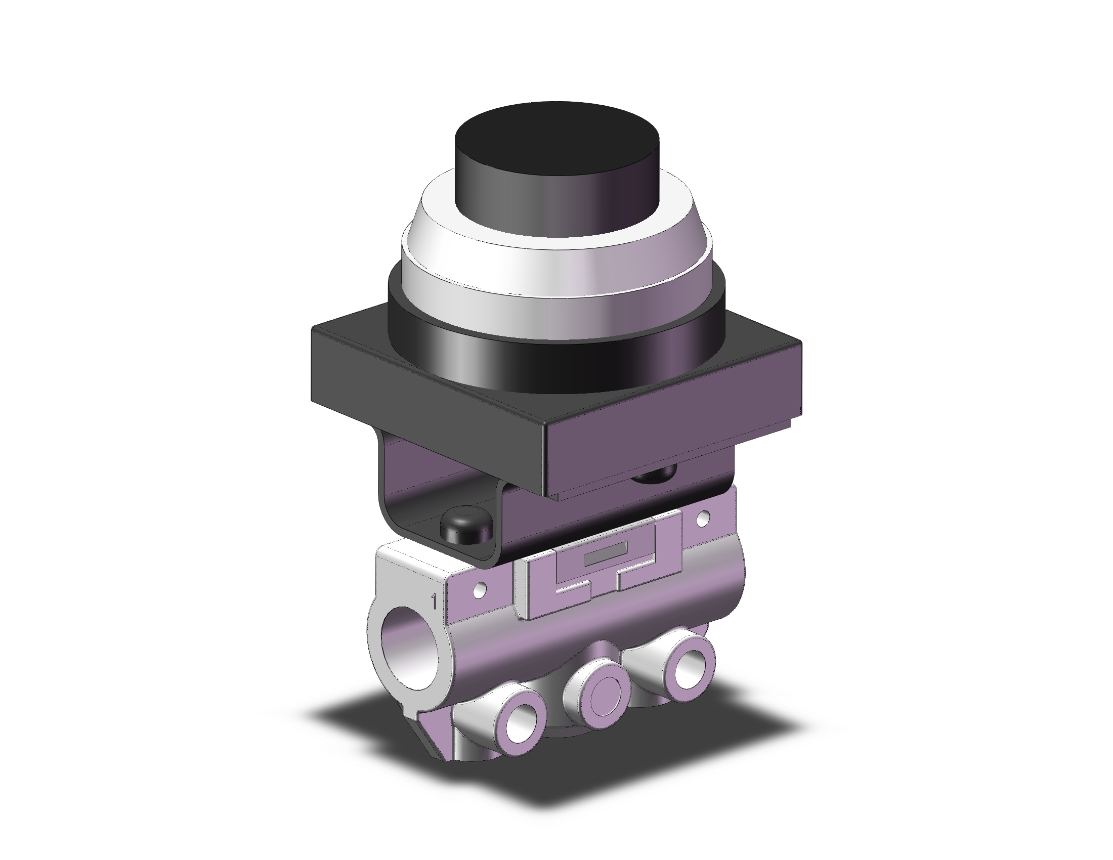 SMC VM130-01-32BA vm body pt 1/8, VM (VFM/VZM) MECHANICAL VALVE