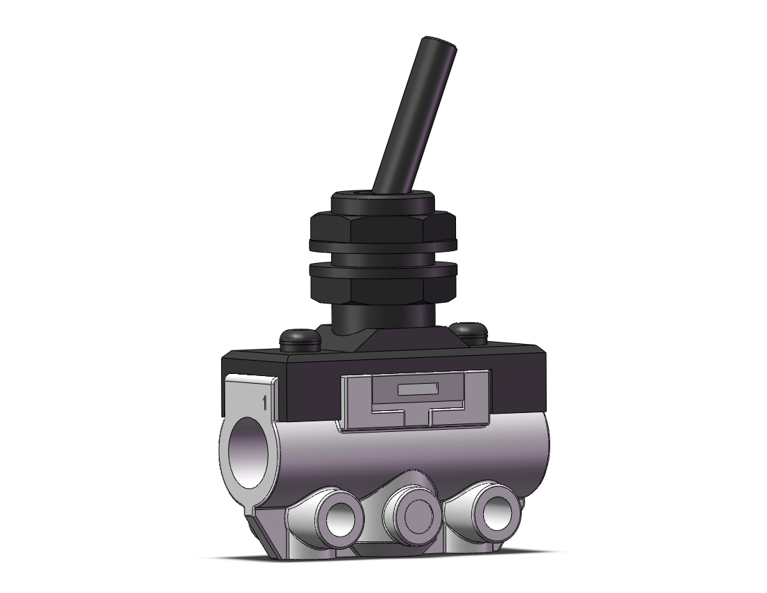 SMC VM130-F01-08A vm body pt 1/8, VM (VFM/VZM) MECHANICAL VALVE