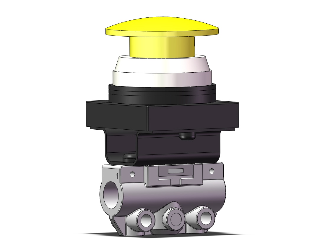 SMC VM130-F01-30YA mech valve, VM (VFM/VZM) MECHANICAL VALVE