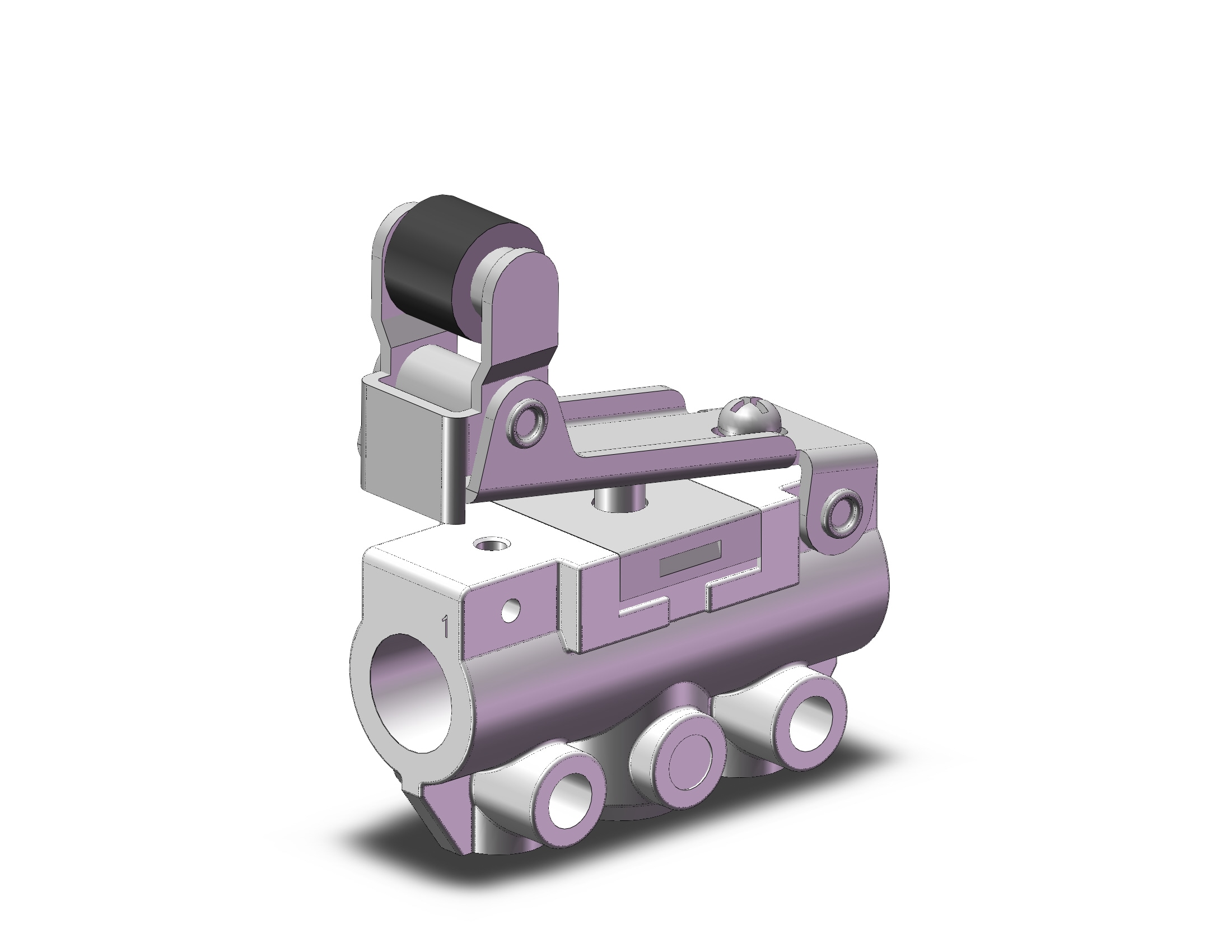 SMC VM131-01-02A vm body pt 1/8, VM (VFM/VZM) MECHANICAL VALVE