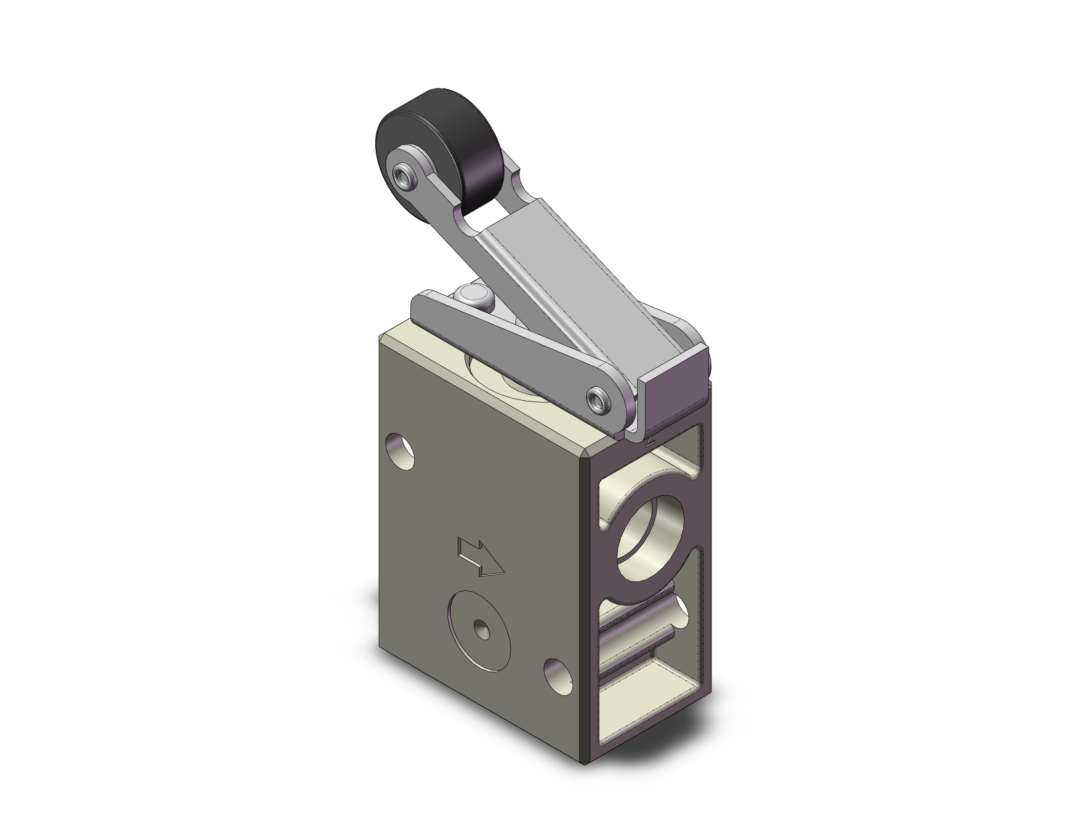 SMC VM220-02-01SA vm body pt 1/4, VM (VFM/VZM) MECHANICAL VALVE