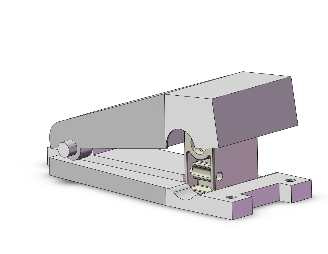 SMC VM220-02-40A vm body pt 1/4, VM (VFM/VZM) MECHANICAL VALVE