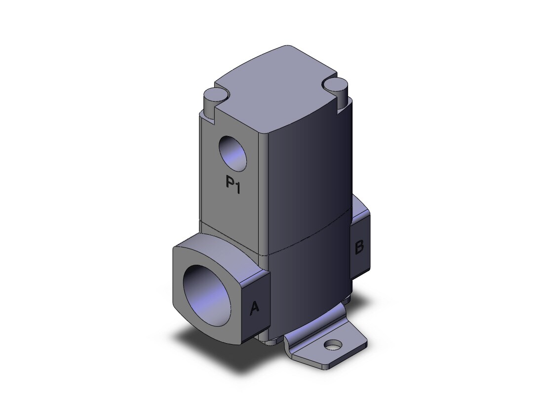 SMC VNA101A-F10A-B air piloted valve, 2 PORT PROCESS VALVE