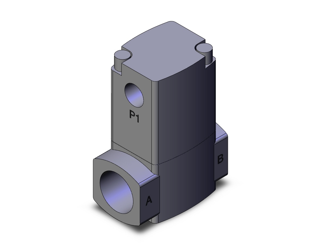 SMC VNA103A-N10A process valve, VNA/B/C/D 2-WAY MEDIA VALVE