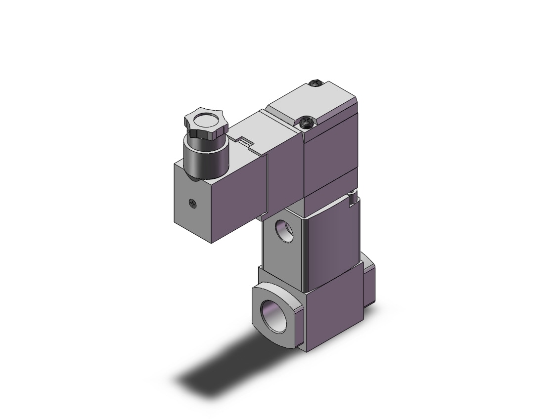 SMC VNA111A-N8A-3DZA vna/b/c/d body pt 1/4, VNA/B/C/D 2-WAY MEDIA VALVE