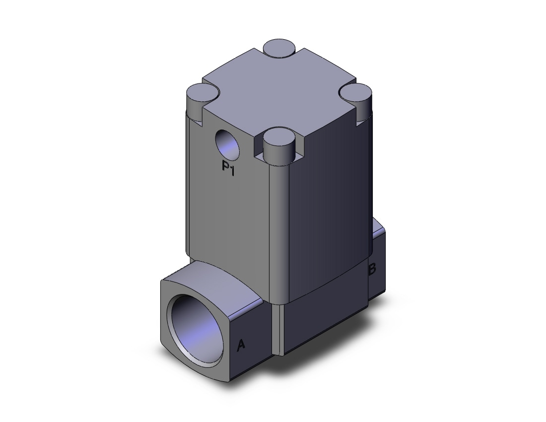 SMC VNA202A-15A process valve, VNA/B/C/D 2-WAY MEDIA VALVE-V