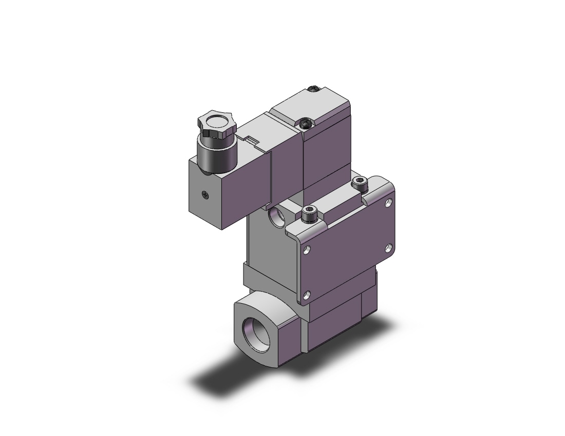 SMC VNA211A-10A-5DZ-B-Q externally piloted valve, 2 PORT PROCESS VALVE