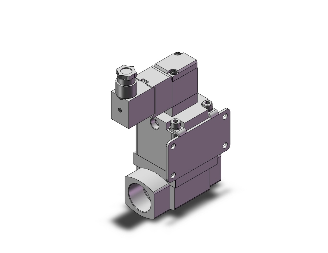 SMC VNA312A-20A-5DZ-B process valve, VNA/B/C/D 2-WAY MEDIA VALVE