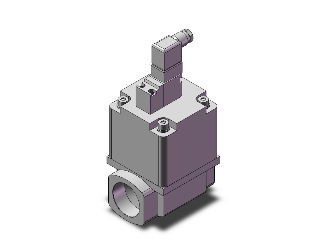 SMC VNA611A-40A-5D-Q externally piloted valve, 2 PORT PROCESS VALVE